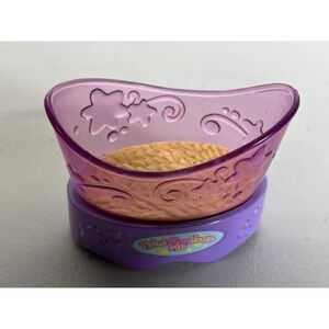 PET BED Accessory Purple ADOPT "Take Me Home" Hasbro 2005 Littlest Pet Shop
